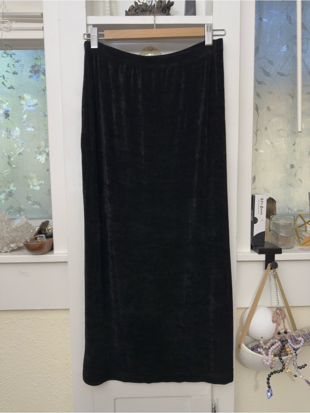 Softwear Petites by Mark Singer | Pull-On Maxi Skirt | Large Petite
